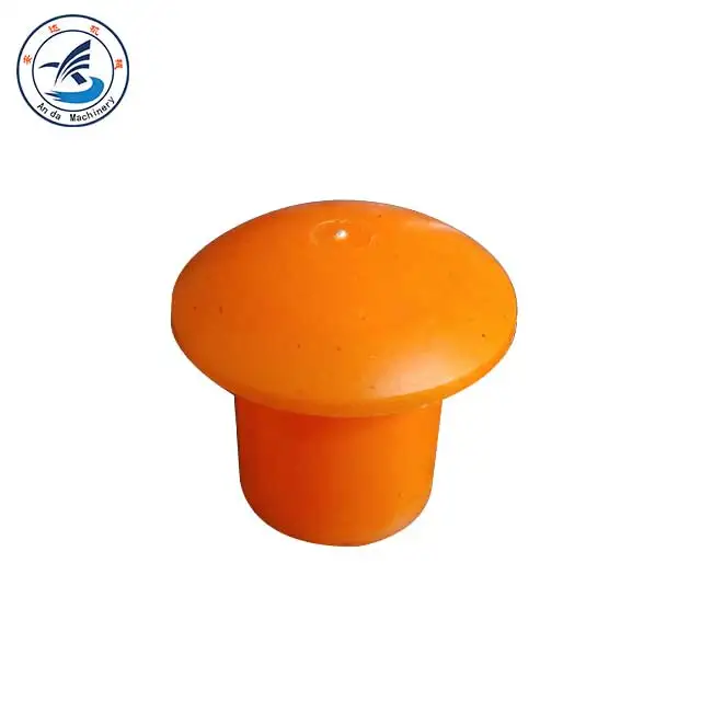 mushroom plastic rebar end cap used in construction