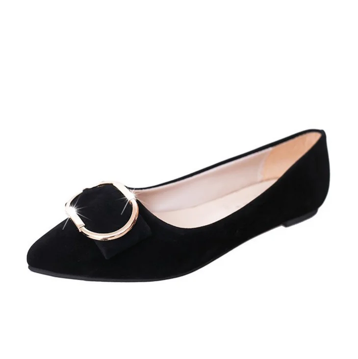 Factory wholesale ladies shoe casual shoes flat ladies shoes with great price