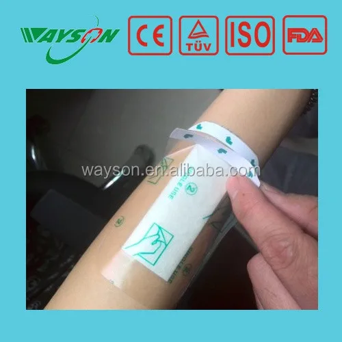 
2021 waterproof and transparent plaster with absorbent pad 