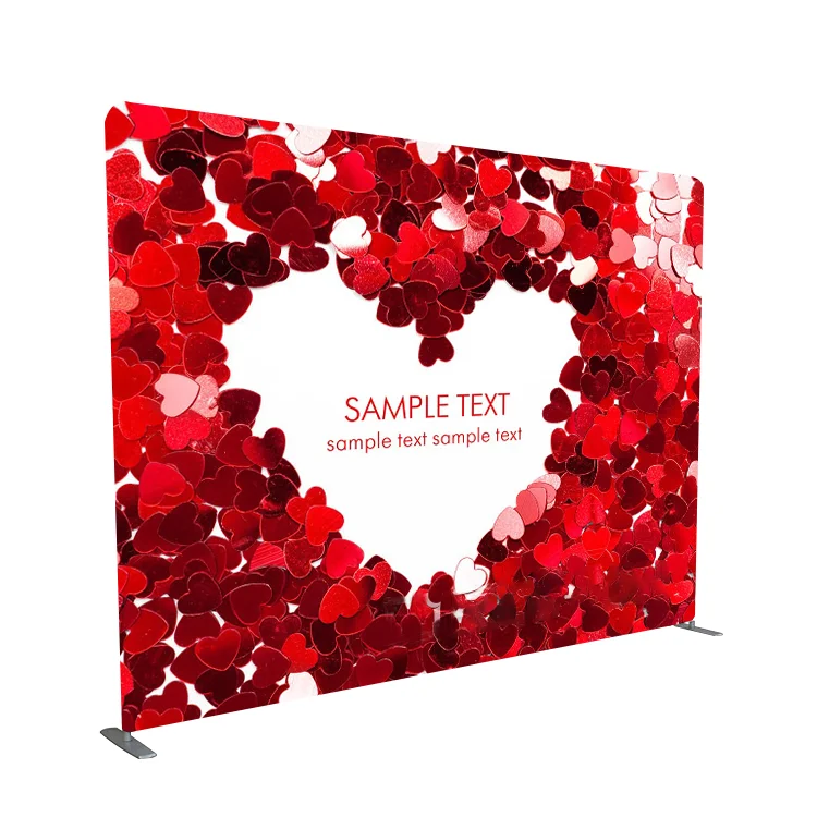 Натяжной тканевый фон для фотобудки 8x8