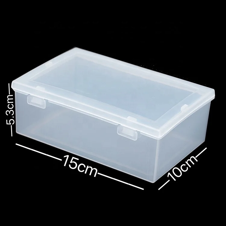 Rectangular Plastic Containers Resealable Sealable Plastic Container