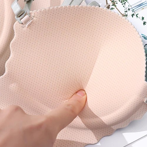 Telige Young Ladies Push up Padded bra Seamless Wireless Bra Front Closure Buckle