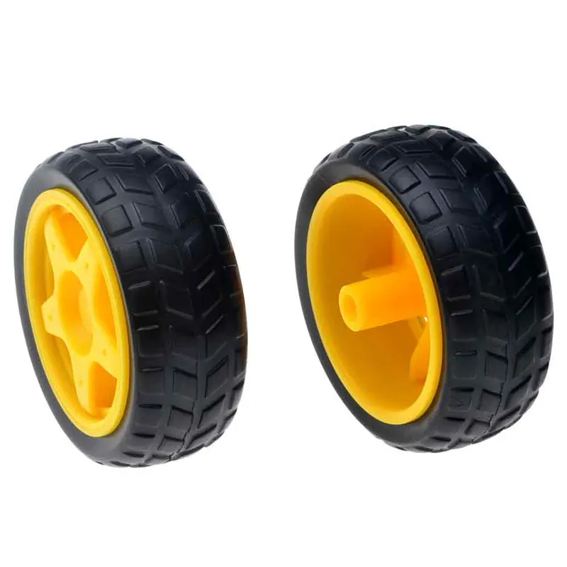 Red High quality Aluminum alloy Chassis 2WD Smart robot car chassis kit For DIY