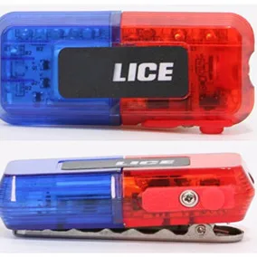 IP68 waterproof chargeable LED shoulder light police light emergency warning light M117