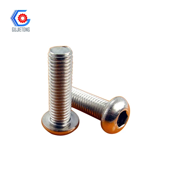 Hex socket headless bolt stainless steel hexagon socket screw 8.8 12.9 hex screw