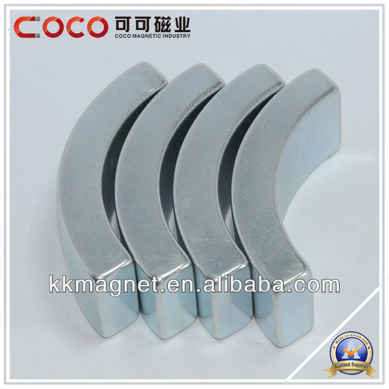 N38h нинбо permannet покрытие магнит никель. цинк expoy nicuni серебра золото постоянных сегмент магнита генератора