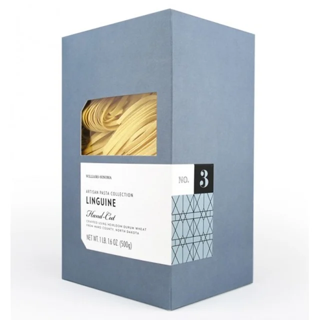 
cardboard creative paper noodle box PVC window pasta package 