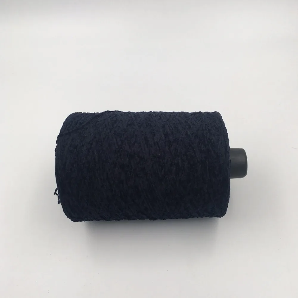 
best hot wholesale 1/4NM 100% Polyester Chenille Yarn Dyed 