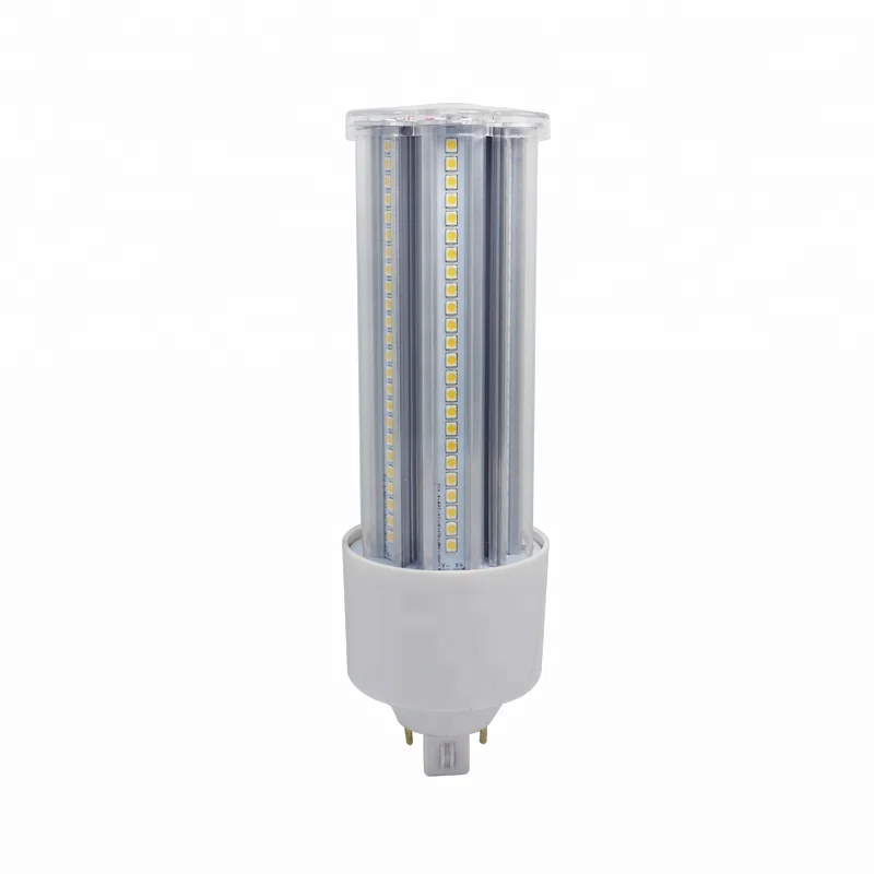 Gx24q 4pin светодиодные лампы 16 Вт 360 градусов заменить 42W 32W CFL 30 20 13 11 9 GX24d 3 gx24q-4 G12 E27 E40 базы на выбор