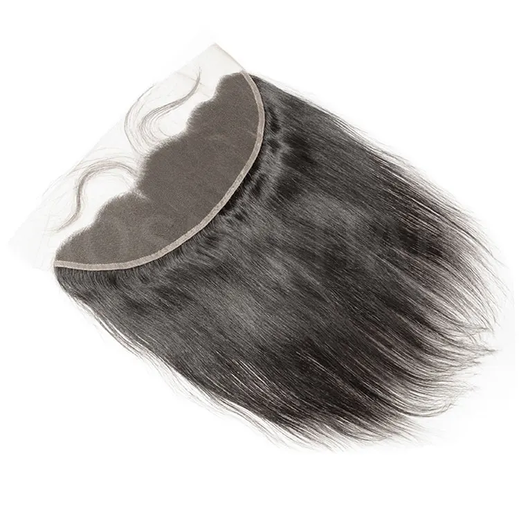 AOSUN Brazilian Straight Wave 13x4 Swiss Lace Frontal Natural Color 8-20 Inch Human Hair Lace Frontal