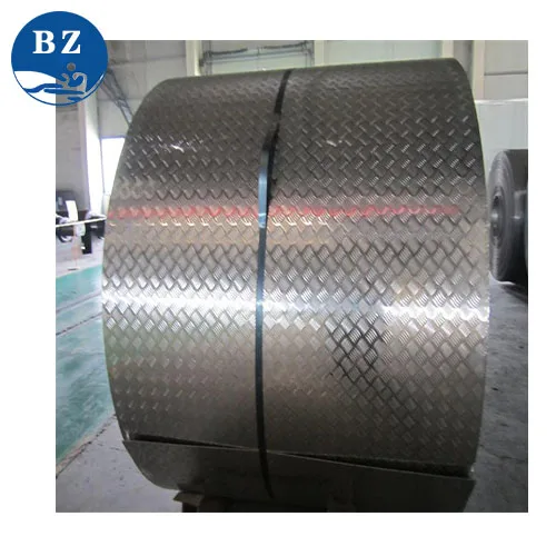 
3003 aluminum tread plate for construction machinery 