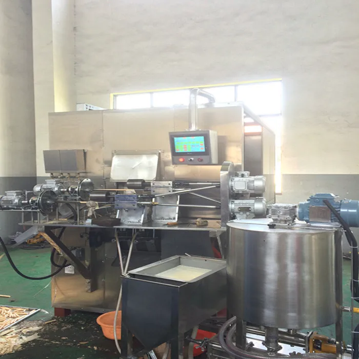 Ce approved egg roll maker , automatic egg roll making machine