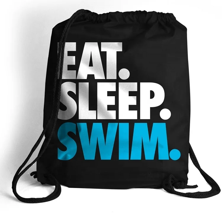 
Water Resistant Cloth Swimwear Gear Back Pack Swim Bag Drawstring 