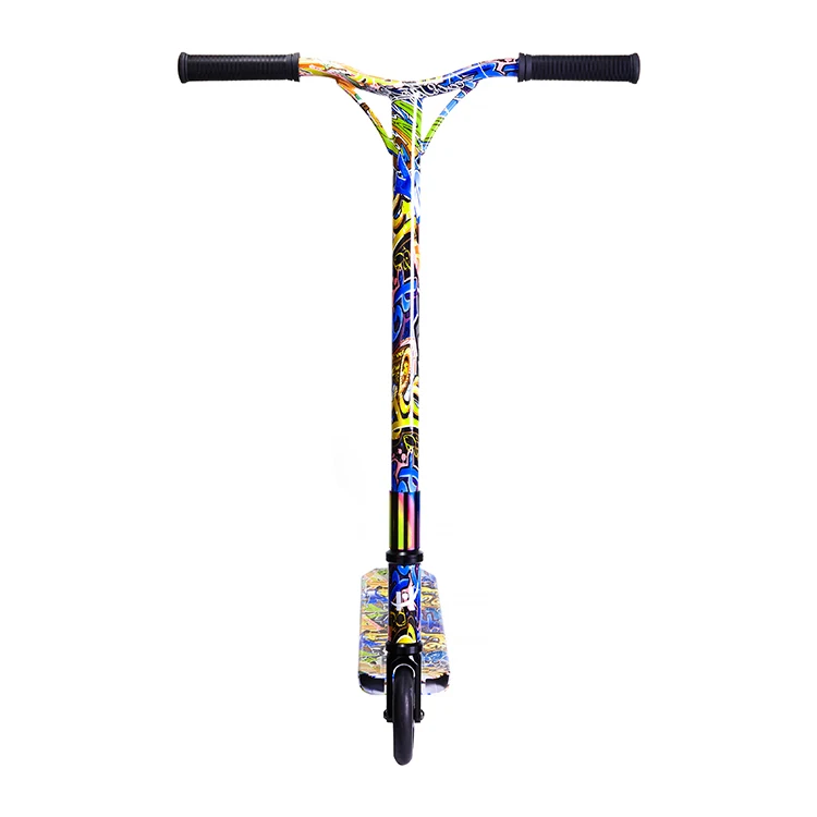 
Pro Two Wheels Water Decal Design Stunt Scooter With Aluminium Frame 