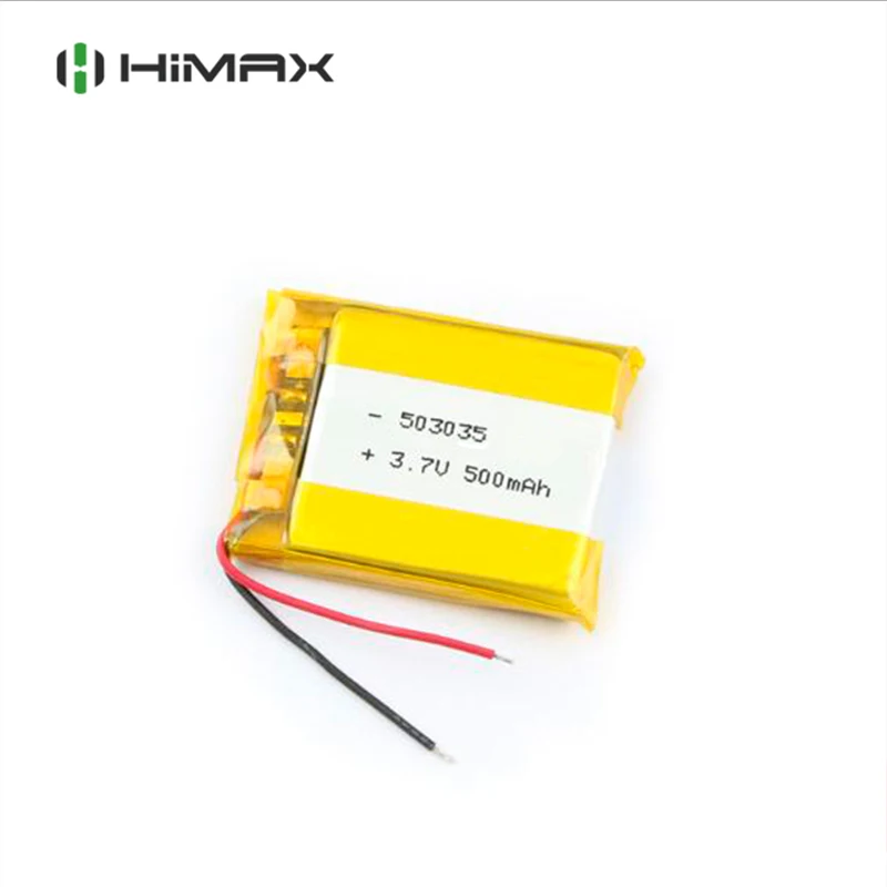 Small Lithium Polymer 3.7V 560mAh 651633 Rechargeable Lipo Battery for Wireless Digital Product