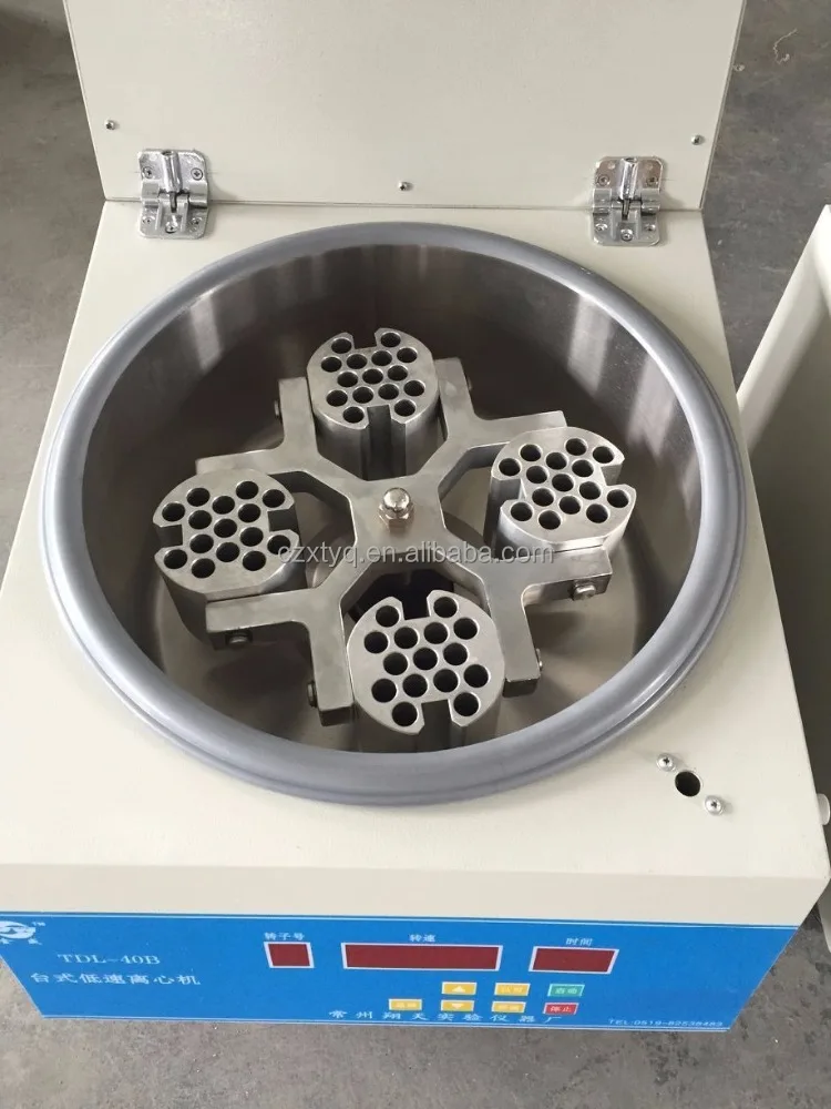 Tabletop centrifuge 500ml blood bag centrifuge