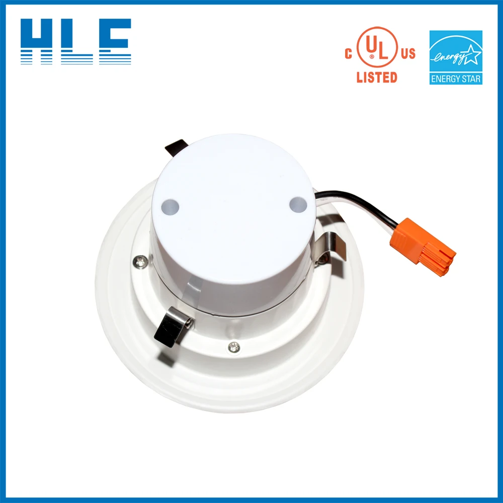 LED 12W recessed lighting fixture ceiling light dimmable downlight replace 90W halogen 4in for remodel and new construction