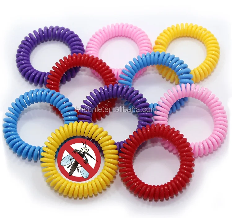 
Eco-friendly Pesticide Pest Control Type EVA coil mosquito repellent bracelet 