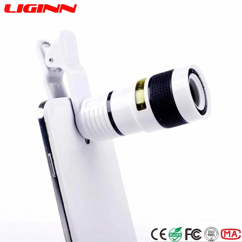 LIGINN заводская цена универсальная камера для мобильного телефона 12x 8x зум-объектив