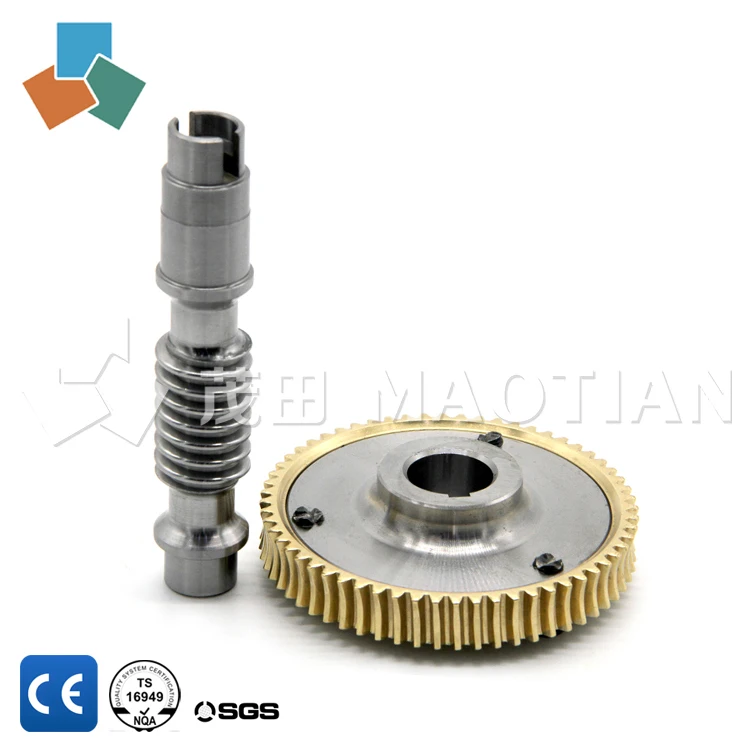 Professional Factory Customized mechanical gears 6156 6157 / automatic differential mini worm gear / small modulus
