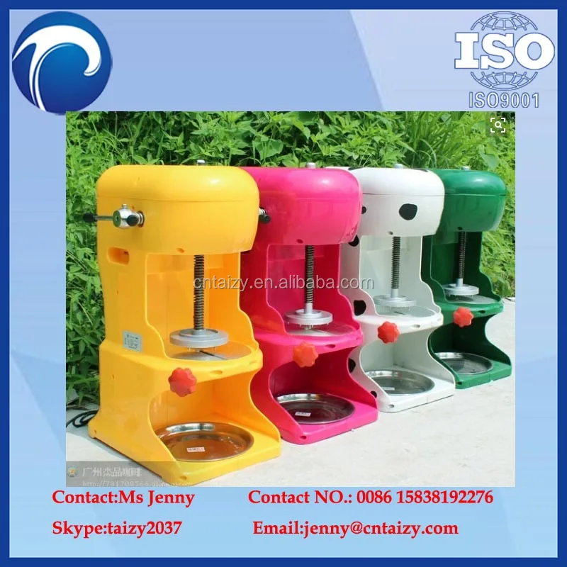  ice cream shaver/Hot sell block Ice crusher machine