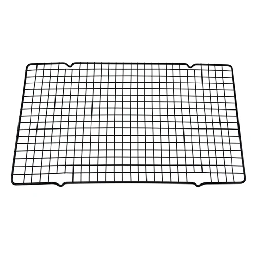 Square Stainless Steel Baking Tray Non-Stick Large Oven Use Decorating Pizza Bread Biscuits Cookies Cake Wire Cooling Rack