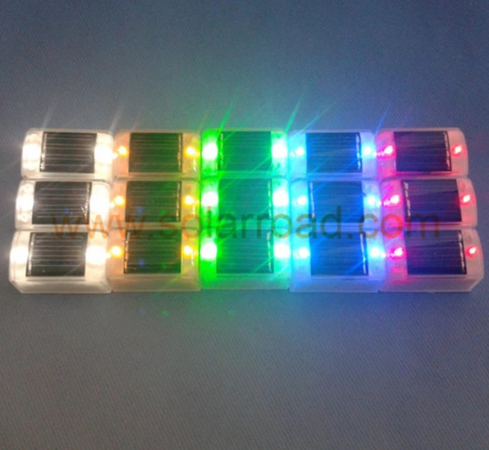 
SOLARROAD RS-300 Transparent PC LED Light Mini Solar Brick for Garden Path 