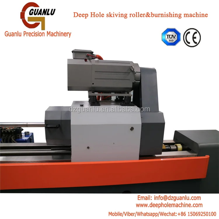 High precision Professional Tube Skiving and Roller Burnishing machine for sale
