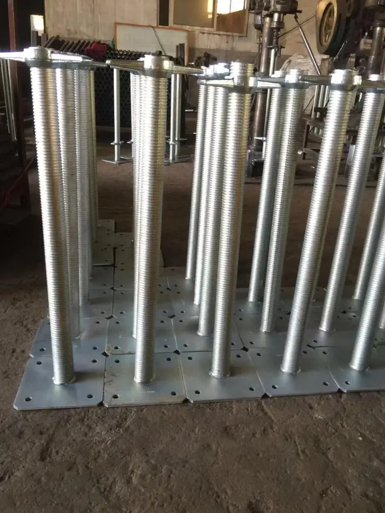 Formwork construction hardware Galvanized scaffolding props jack base