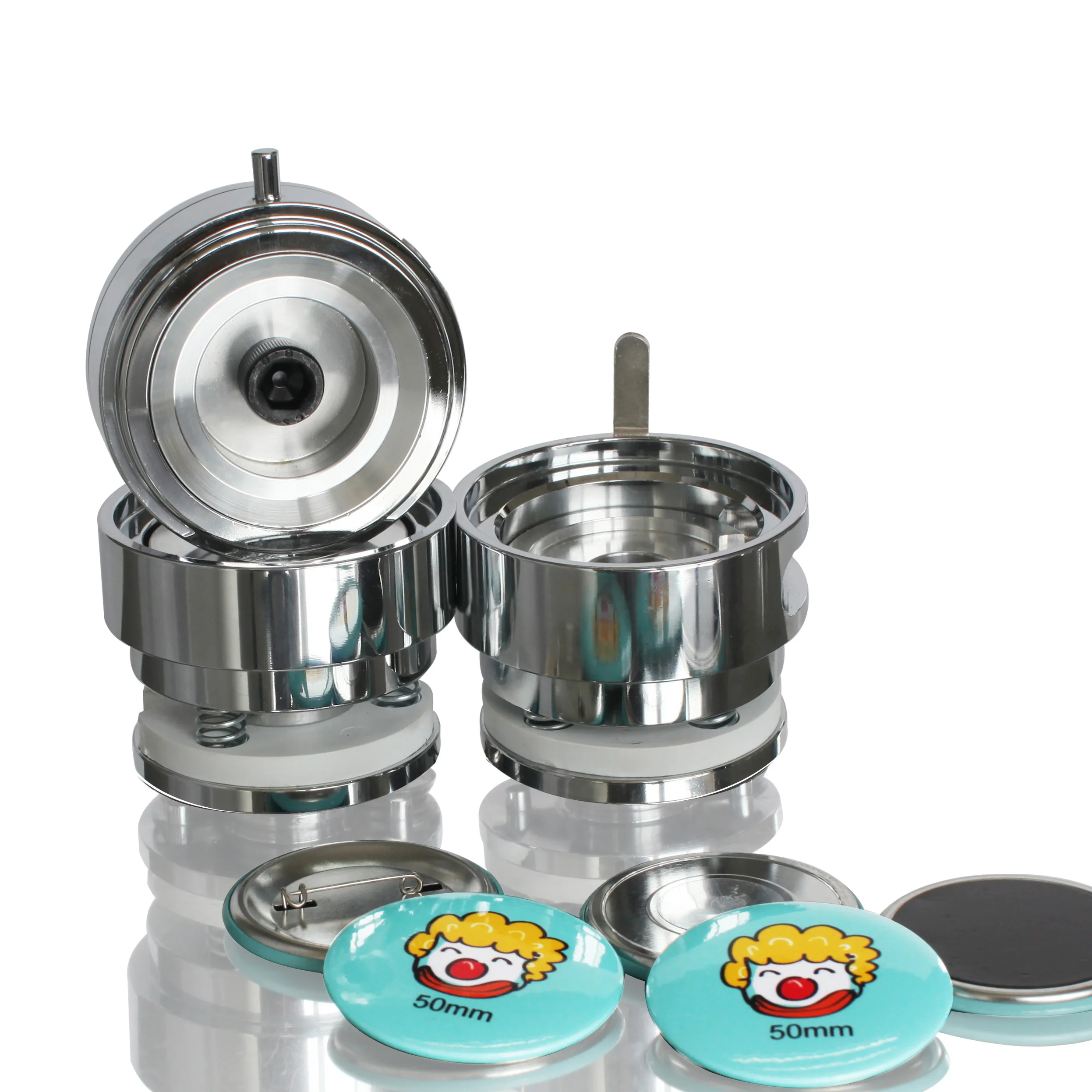 New Diameter 50mm Interchangeable Button Badge Making machine Mould