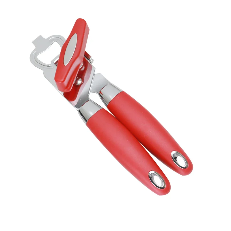 China suppliers kitchen gadgets black red customized luxury stainless steel wall mount jar can bottle opener
