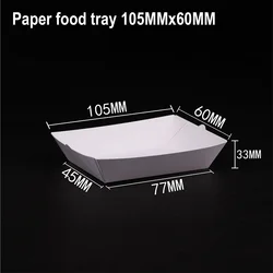 custom logo printed top quality paper food box for fried chicken