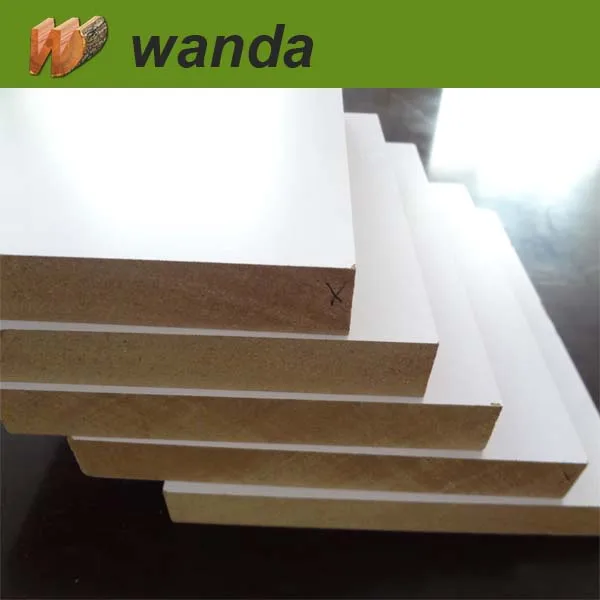 1220*2440mm melamine MDF/ laminated high gloss MDF