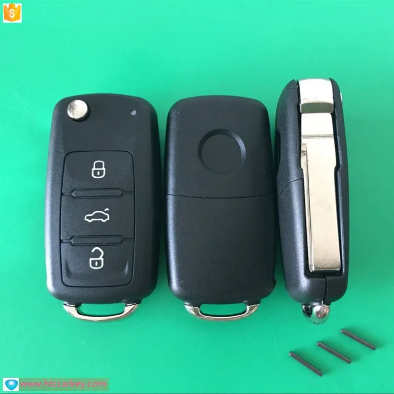 Flip key remote control for vw key 3 Button 434mhz
