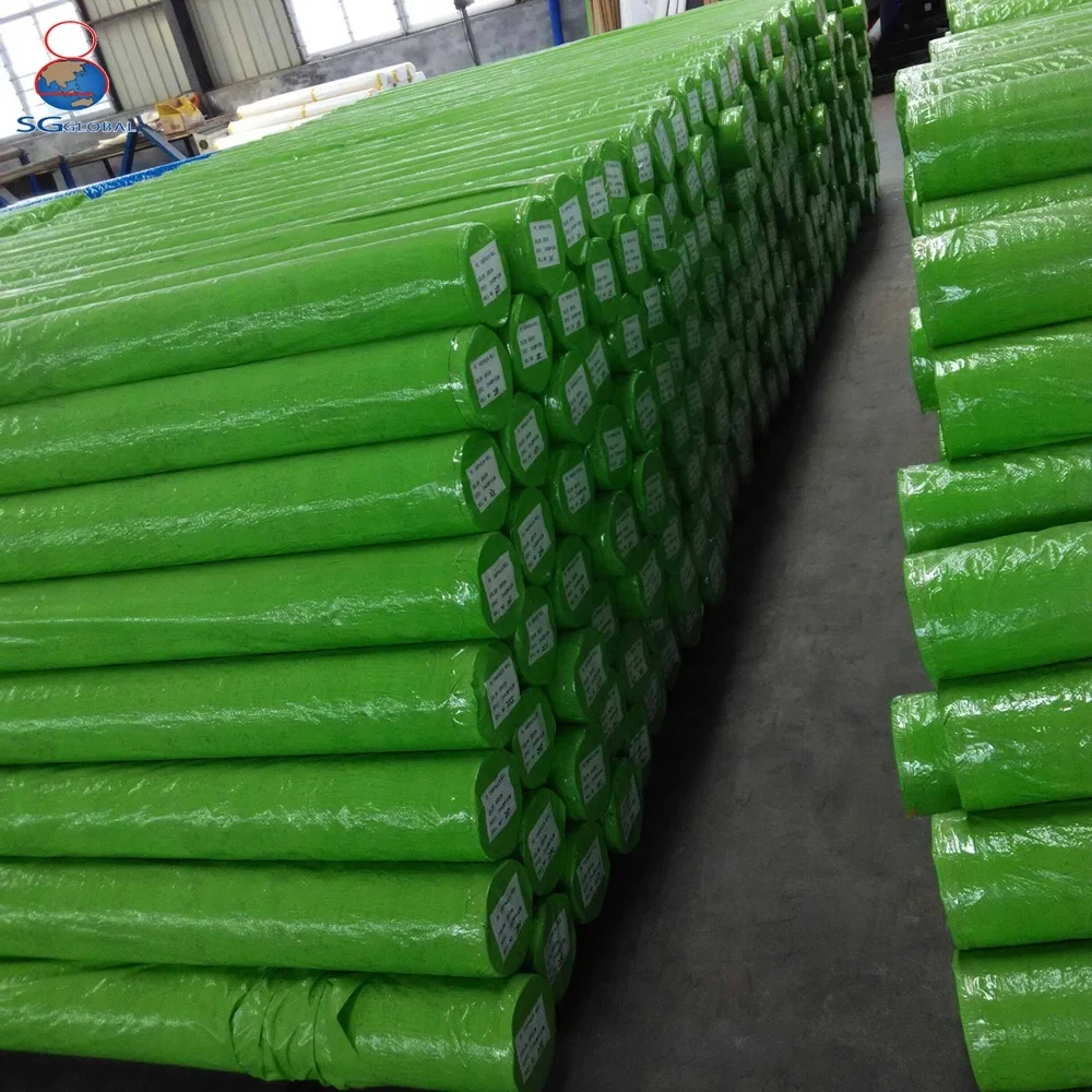 Double plastic truck tarp cover waterproof PVC PE tarpaulin roll