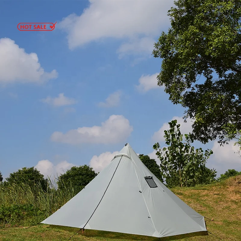 Hot Sell Hiking Camping Outdoor Ultralight Stove Teepee Cone Tent
