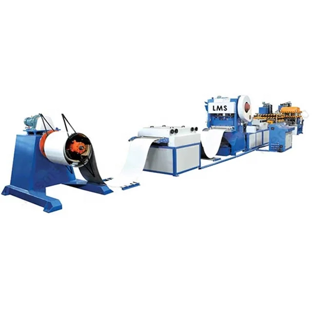 LMS Aluminium Ceiling Panels Machine with Perforation Semi Auto Line