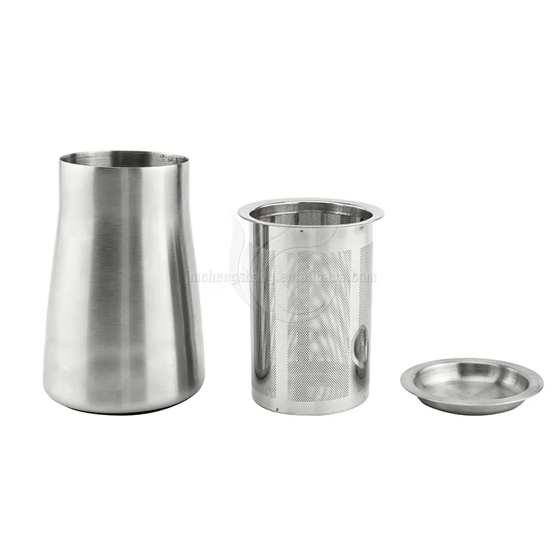Stainless Steel Vietnam Coffee Dripper Maker Coffee Filter Honeycomb Pour Over Gold Drip Coffee