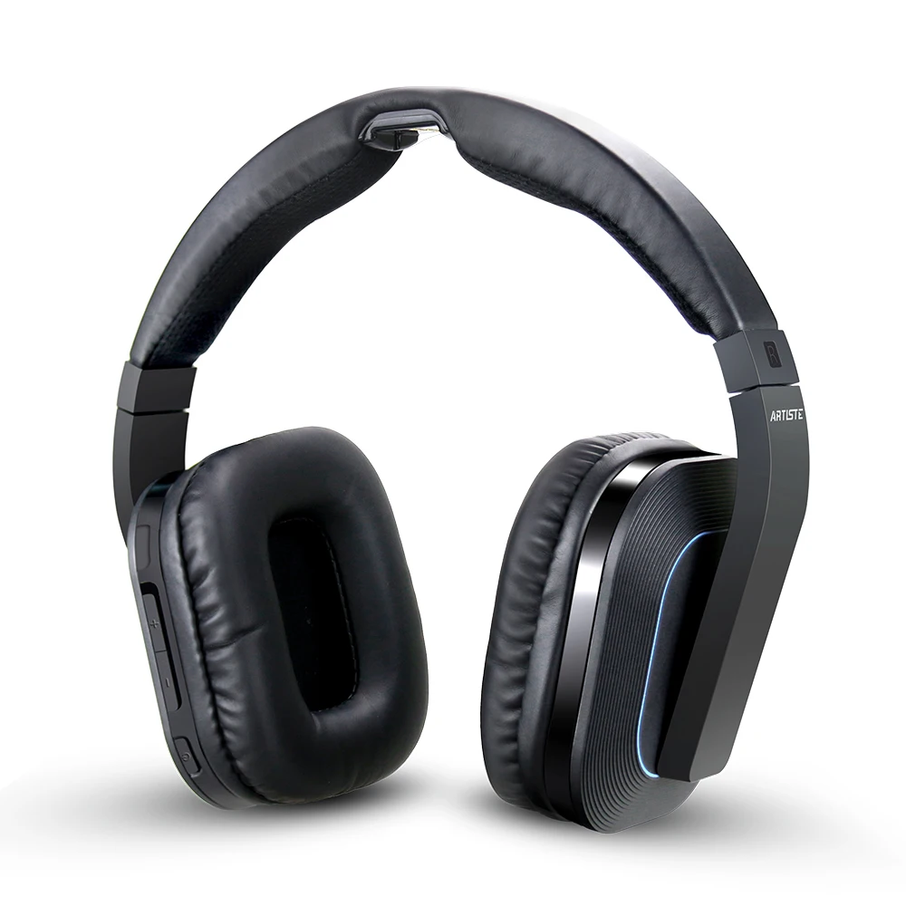 2.4GHz digital Hi-Fi wireless headphone with charging base for laptop/TV/computer