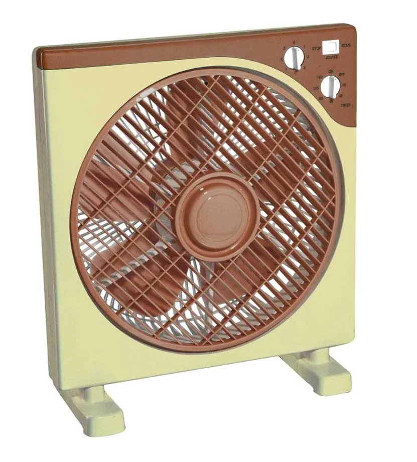 HOT SALE 10 inch 12 inch box fan with different colors