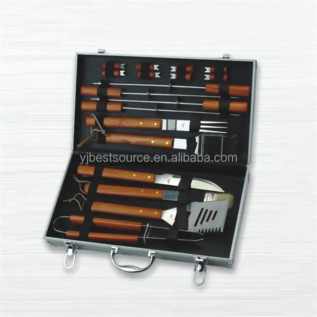 Аксессуары для барбекю, наборы для гриля из нержавеющей стали, металлический инструмент для барбекю, набор сверхмощного гриля для барбекю