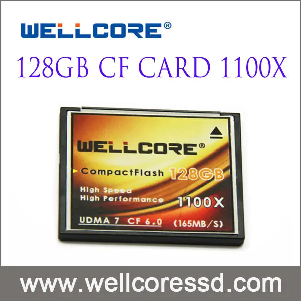 Wellcore 128 Гб CF карты Compact Flash карту с MLC NAND Flash