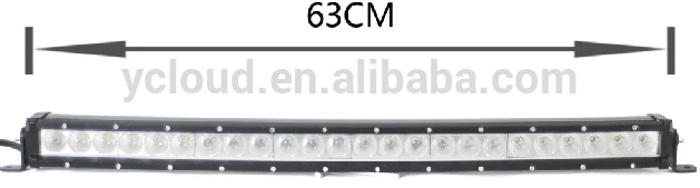 48 inch led light bar curved