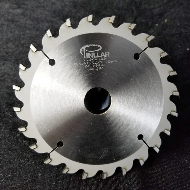 Chinese supplier Professional PCD diamond tips saw blade with scorcer for woodworking industrial