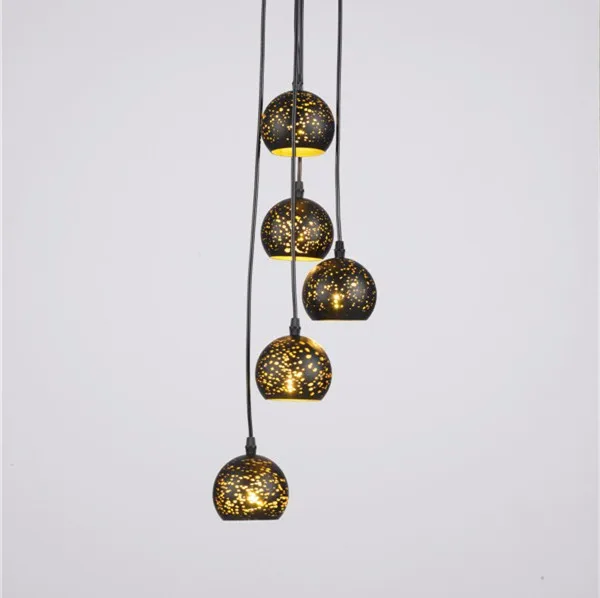 Handmade Moroccan Hanging Pendant Lighting Traditional Etch Light Retro Restaurant Chandelier