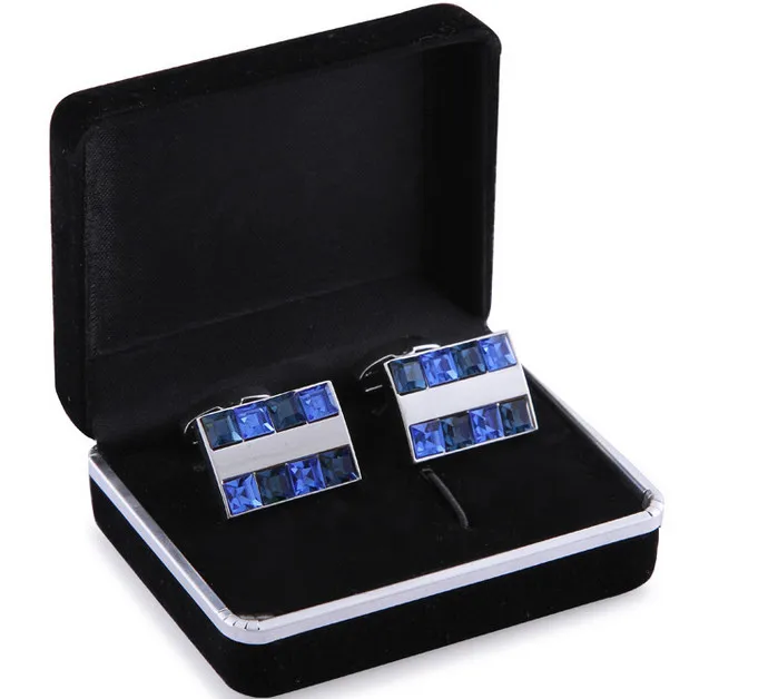 Best gift box for Cufflinks Velvet Cufflink Box