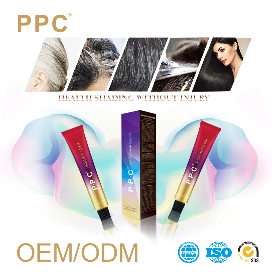 Italian Hair Color Brands Professional Olive Lovely Permanent Dye Anti-allergy Hair Color Cream