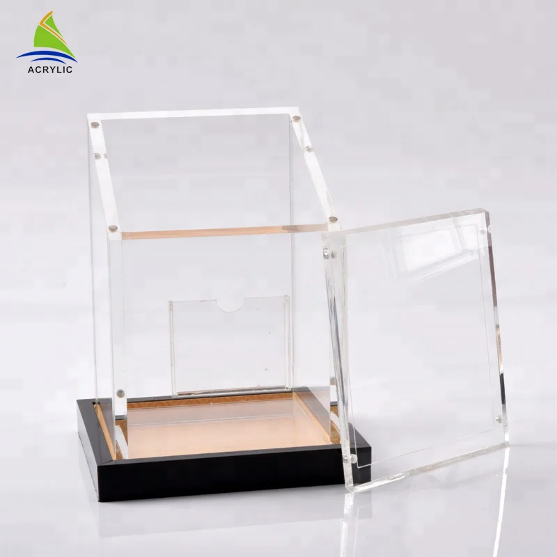 Transparent White Custom Display Acrylic Box/ Acrylic Case