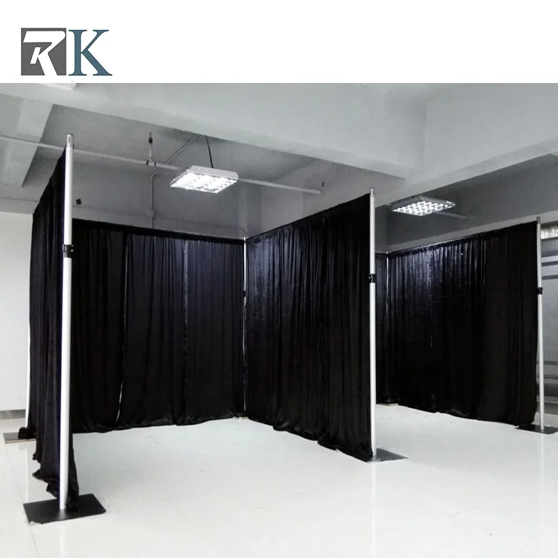 portable exhibition display trade show tent photo booth room divider pipe and drape