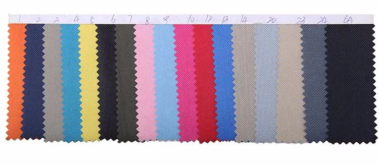 840D PVC coated polyester oxford bag fabric